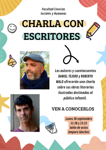 CHARLA CON ESCRITORES